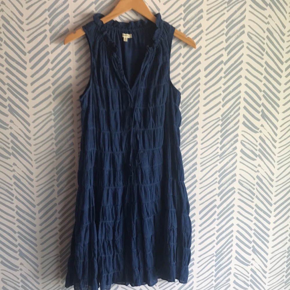 Max Studio navy dress Medium